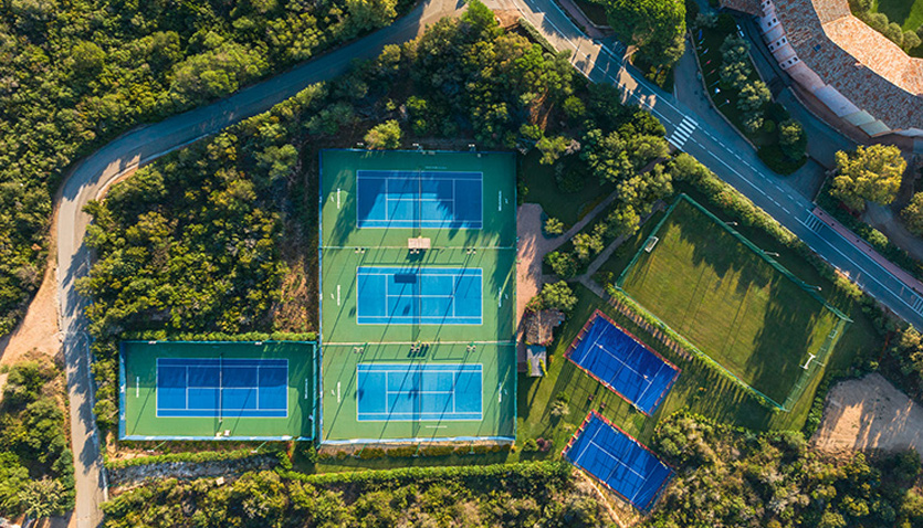 Hotel Cala di Volpe Tennis Courts