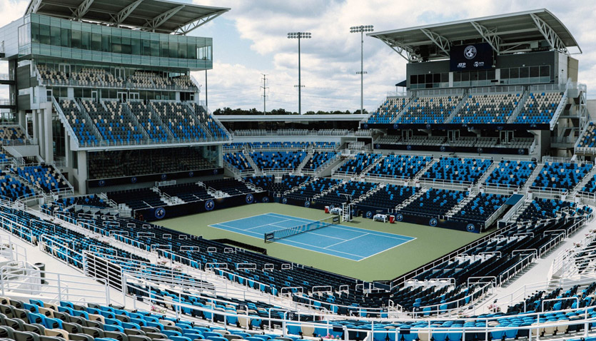 Cincinnati Open Tennis Court