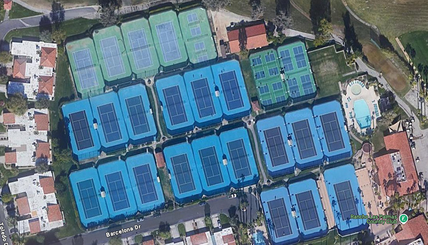 Omni Rancho Las Palmas Resort Tennis Courts