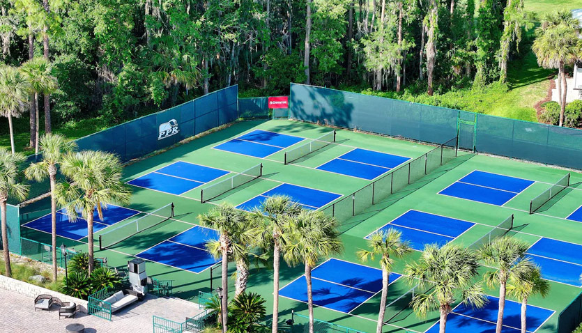 Saddlebrook Resort pickleball courts