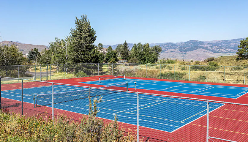 Sun Mountain Lodge Tennis Courts