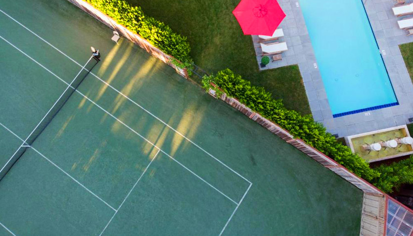 The Francis House Tennis Court
